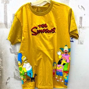 Simpson embroidered logo shirt size large